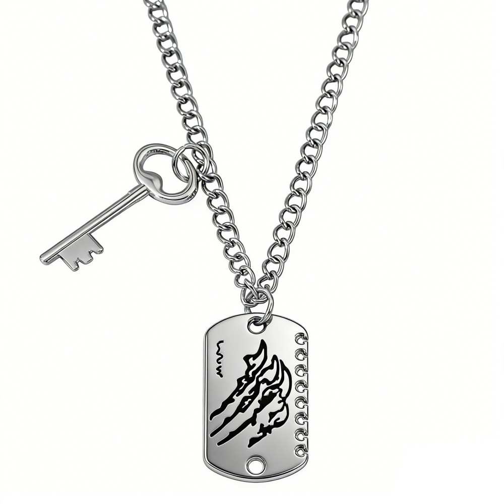 Anime Pendant Necklace - Love and Deepspace Caleb Rafayel Persönlichkeits-Paar-Mode-Halskette