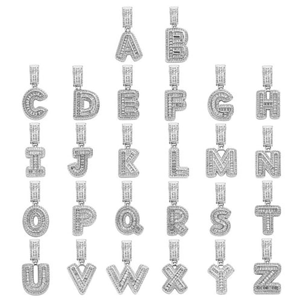 Initial Letter Necklace 18K Gold - Echte 18 Karat Vergoldung Anfangs buchstabe