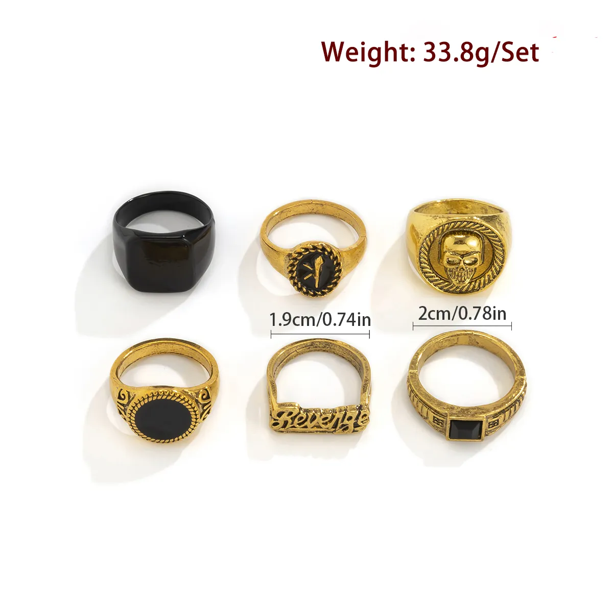 6 Teile/satz Goth Vintage Skel – Vintage Punk Knuckle Rings Set Bewertung und Preis
