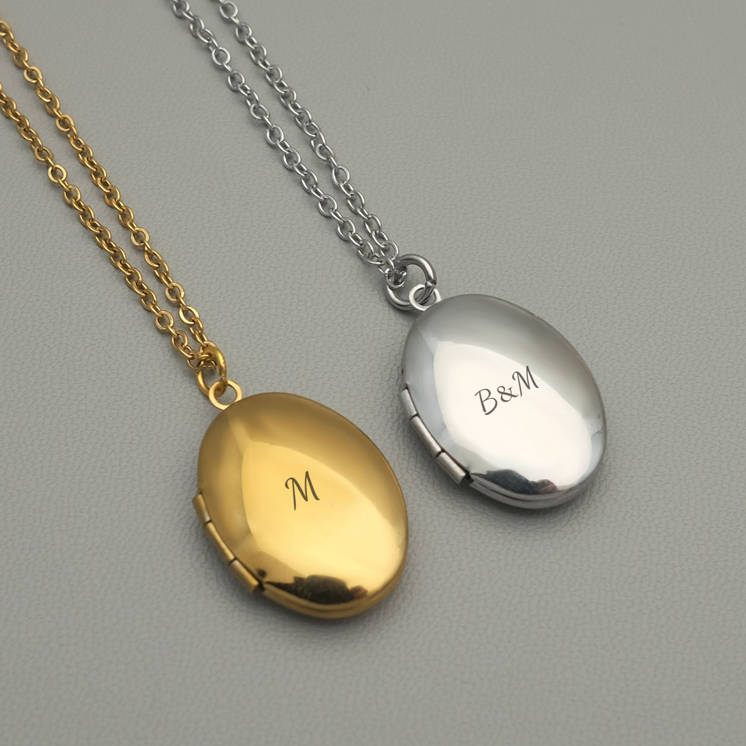 Personalisierte Medaillon-Hals – Custom Name Necklace Stainless Steel Bewertung und Preis