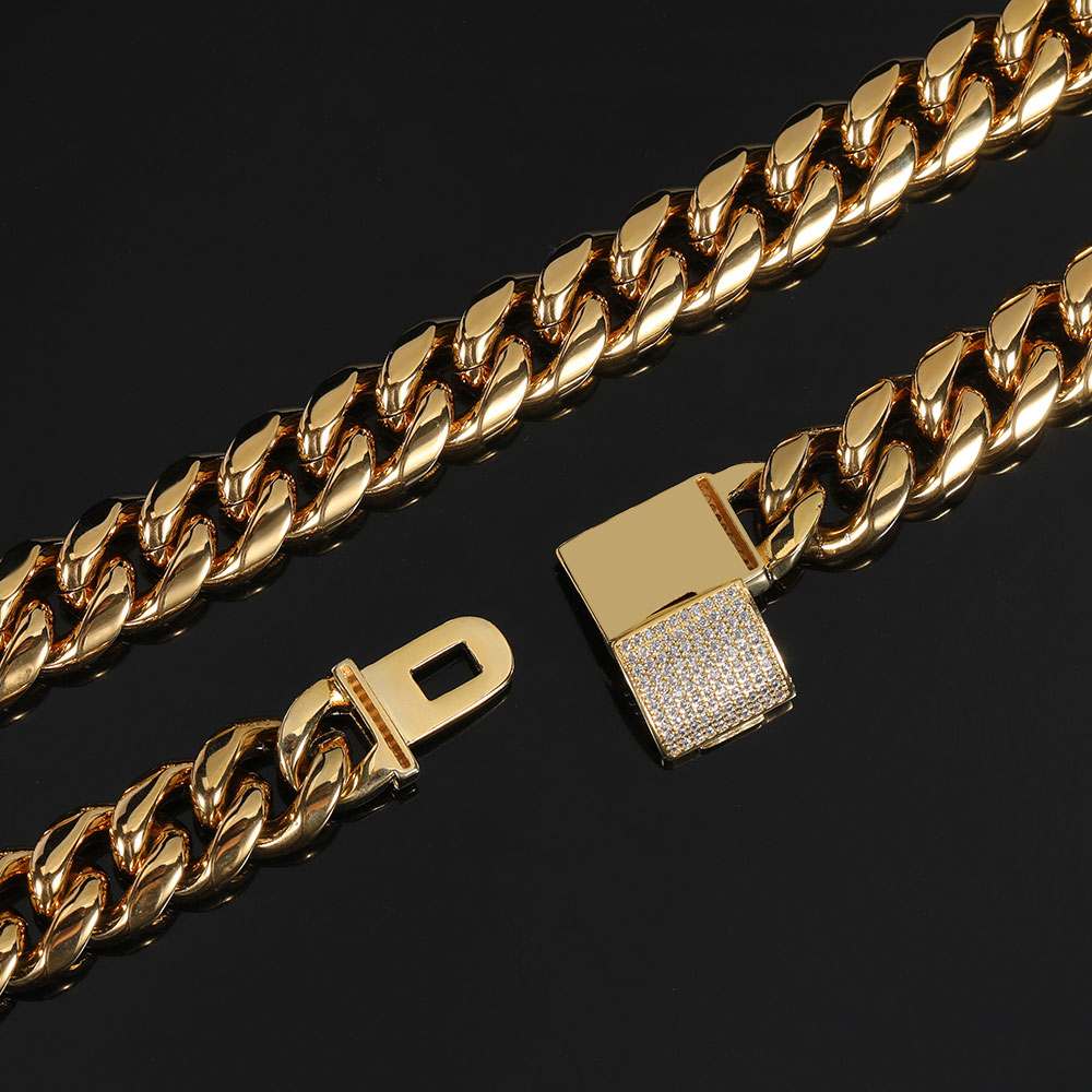 12 mm Miami Herren-Halskette m – Cuban Link Chain 12Mm Bewertung und Preis