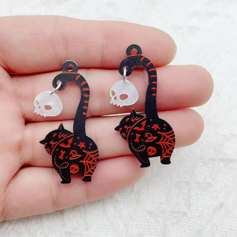 10 Stück Halloween-Schmuck aus – Earrings Bewertung und Preis
