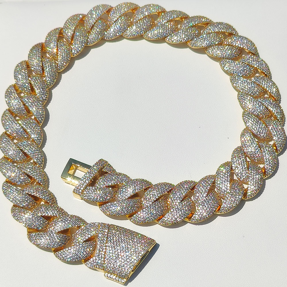 Luxuriöse 24MM 6-reihige Clust – Cuban Link Chain 12Mm Bewertung und Preis