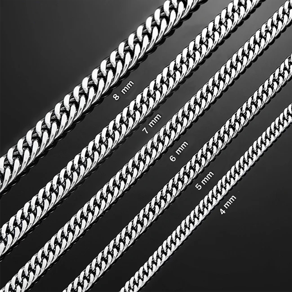 HIYEE 3 mm/4 mm/5 mm/6 mm/7 mm – Cuban Link Chain 12Mm Bewertung und Preis