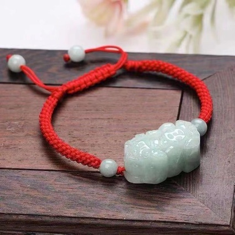 Natürliches Jadeit-Armband der – Bracelets Bewertung und Preis