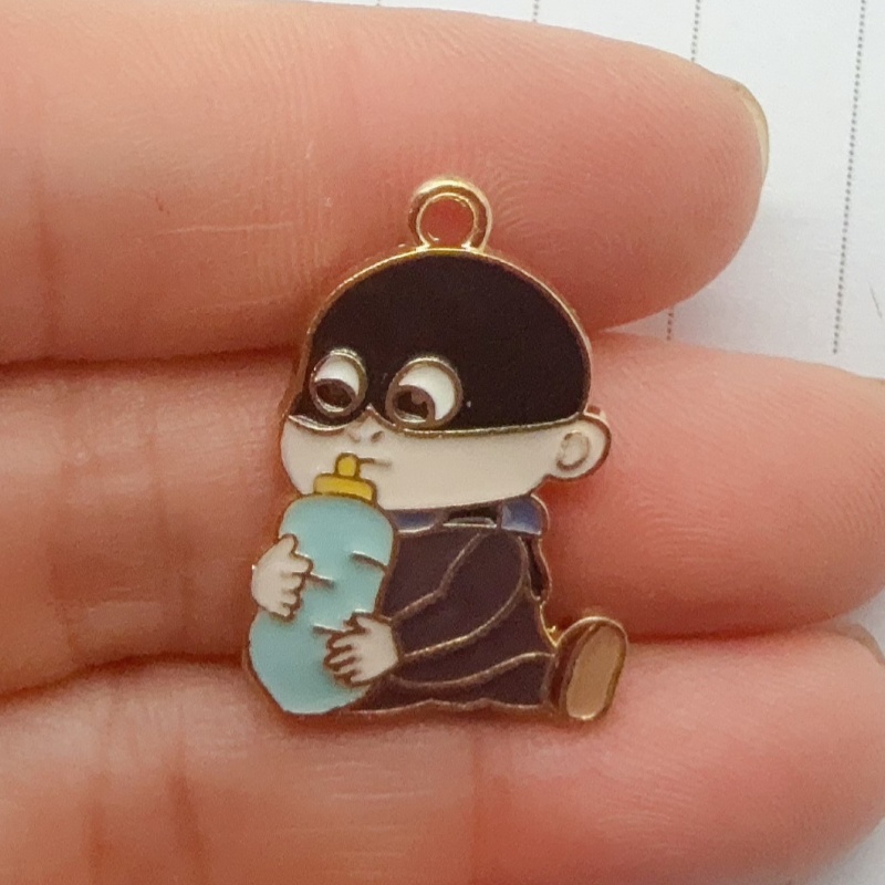 10 Stück Cartoon-Anhänger aus  – Earrings Bewertung und Preis