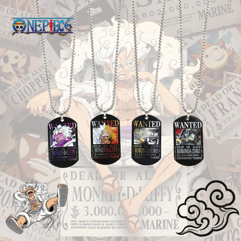 One Piece Luffy Zoro 3 Milliar – Custom Name Necklace Stainless Steel Bewertung und Preis