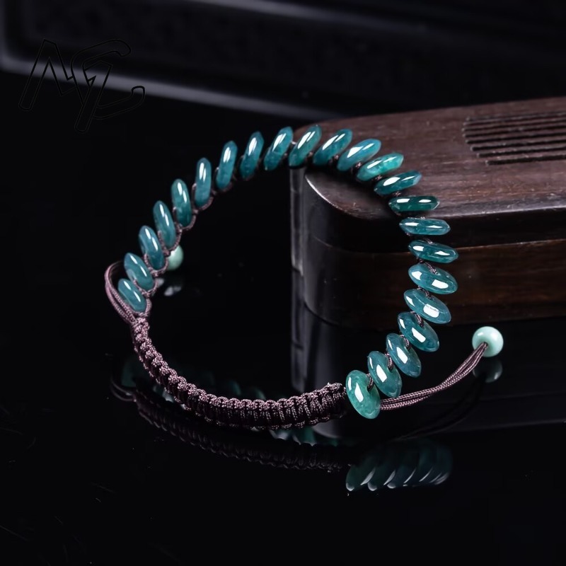 Natürliches Echtes Smaragd-Bla – Necklaces Bewertung und Preis