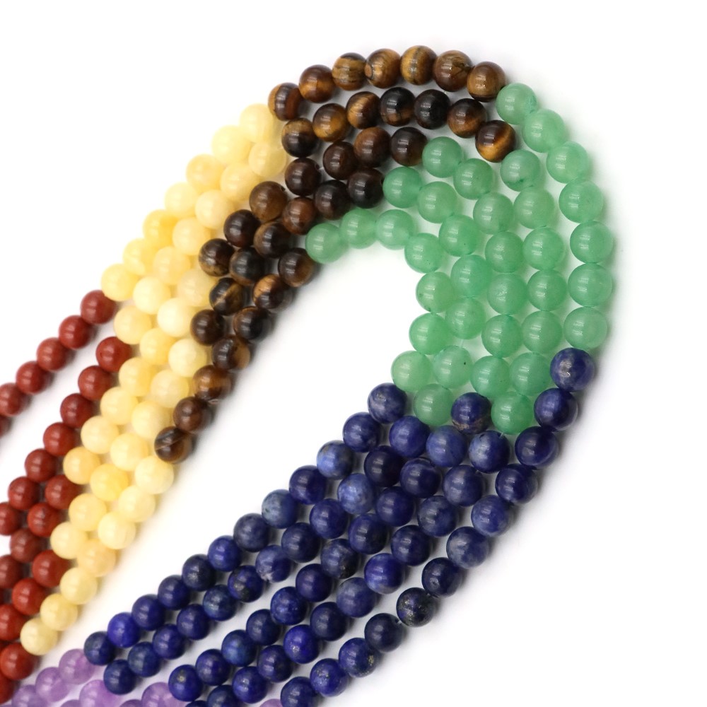 Natürliche 7-Chakra-Kristallpe – Crystal Pendant Necklace Natural Stone Bewertung und Preis