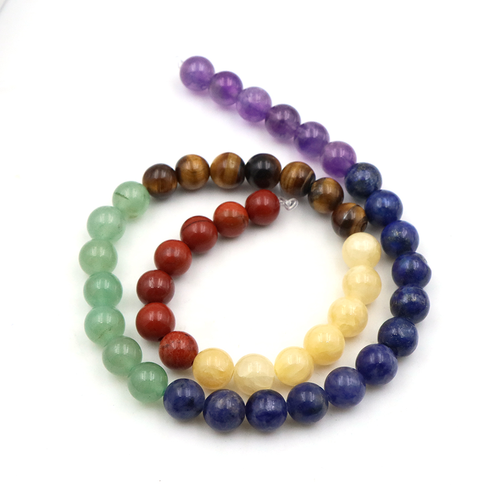 Natürliche 7-Chakra-Kristallpe – Crystal Pendant Necklace Natural Stone Bewertung und Preis