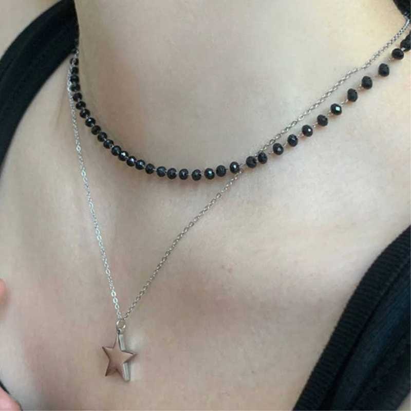 6-teiliges Gothic-Schichtkette – Layered Pendant Necklace Aesthetic Bewertung und Preis