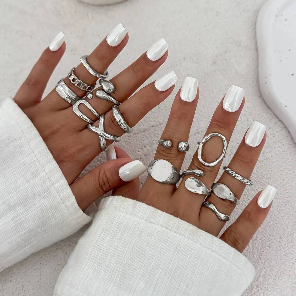 IngeSight.Z 14 Teile/satz Hip  – Vintage Punk Knuckle Rings Set Bewertung und Preis