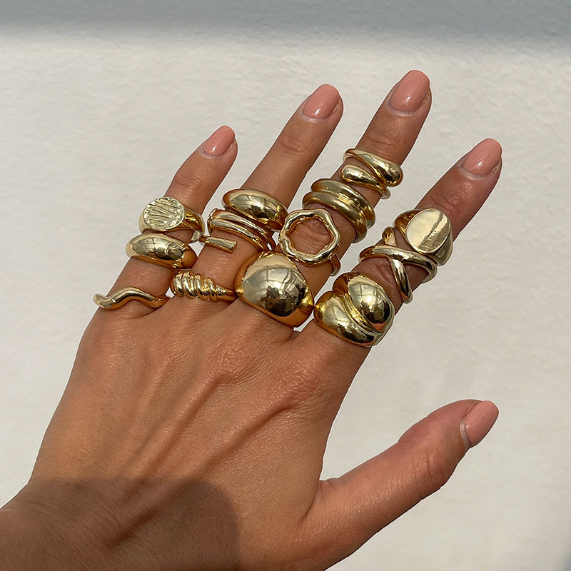 Mode Vintage Metall Ringe Für  – Vintage Punk Knuckle Rings Set Bewertung und Preis