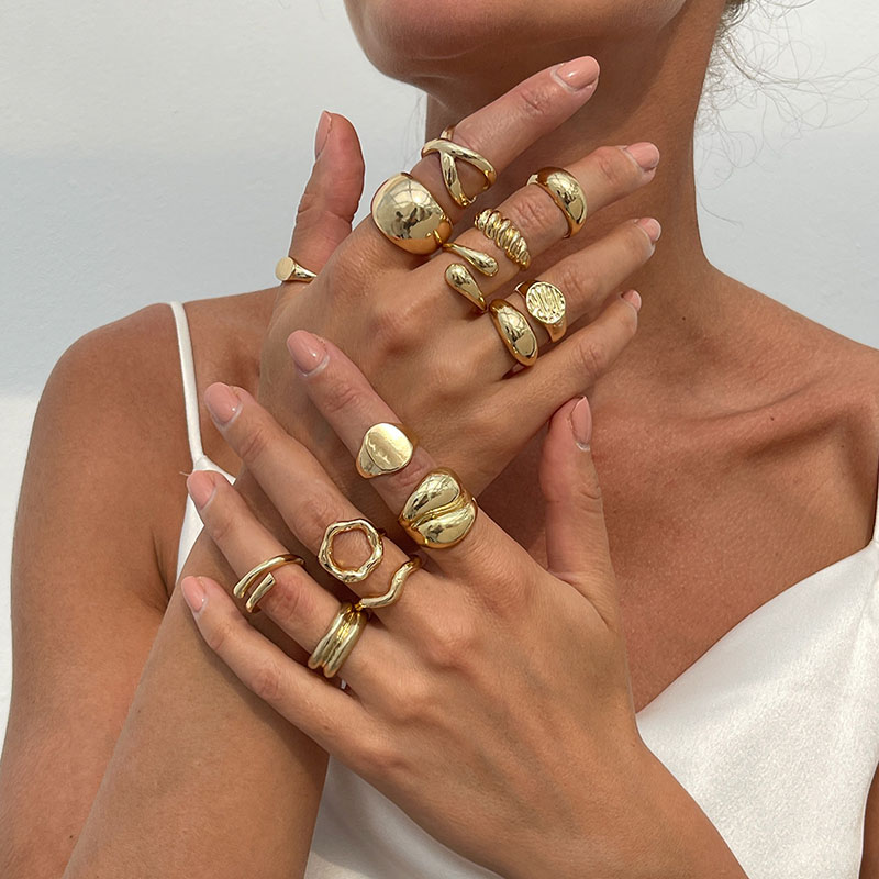 Mode Vintage Metall Ringe Für  – Vintage Punk Knuckle Rings Set Bewertung und Preis