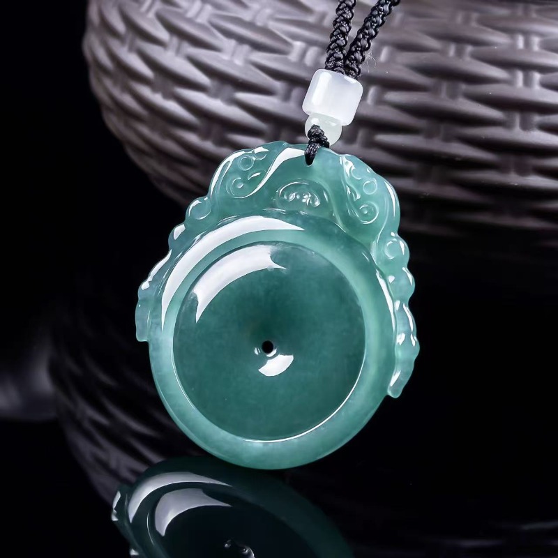 Natürlicher Echter Smaragd Bla – Necklaces Bewertung und Preis