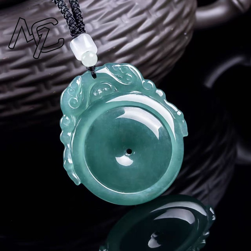 Natürlicher Echter Smaragd Bla – Necklaces Bewertung und Preis