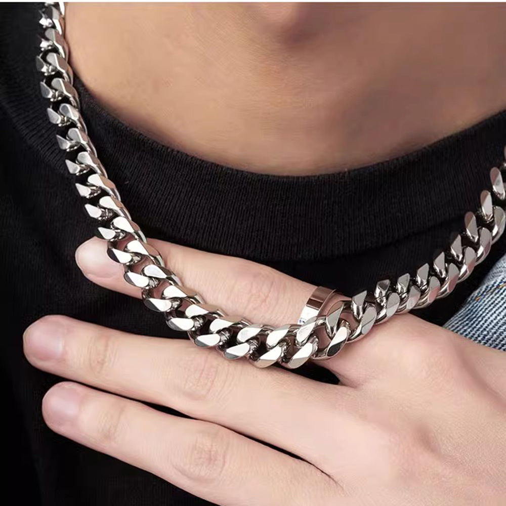 3/5/7mm Edelstahl Cuban Link K – Cuban Link Chain 12Mm Bewertung und Preis