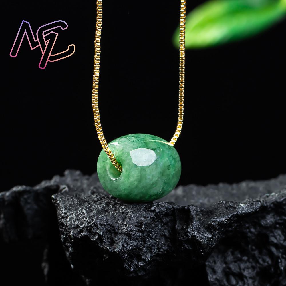 Natürliche echte Jade Perlen A – Necklaces Bewertung und Preis
