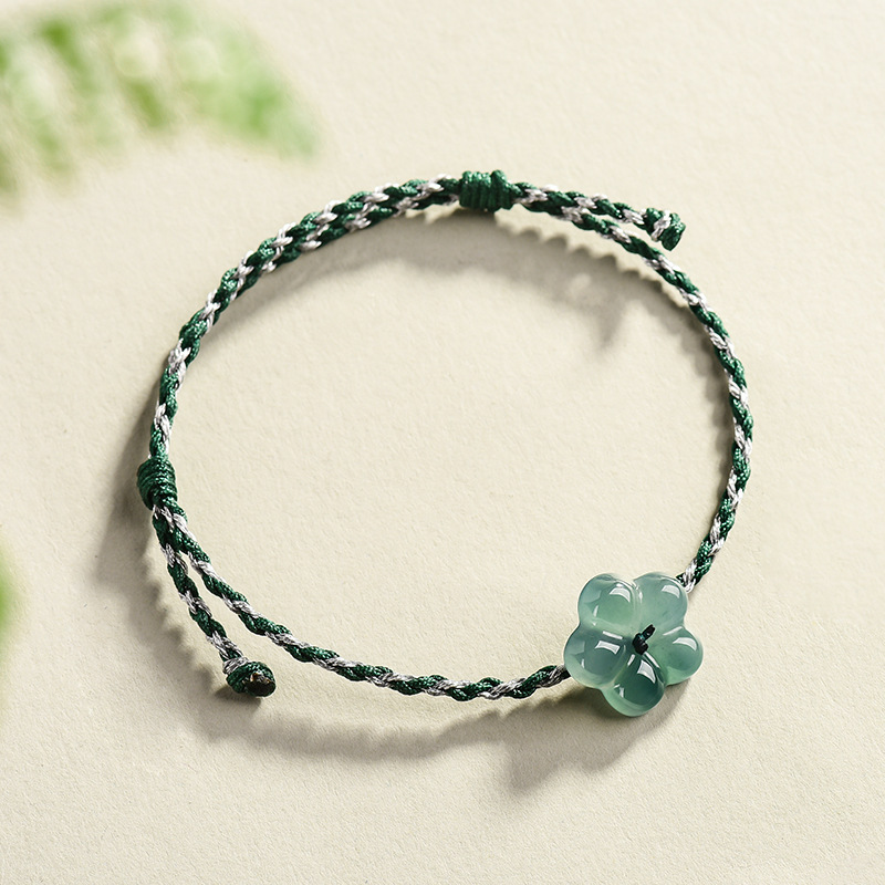 Burmesisches Jadeit-Blumenarmb – Bracelets Bewertung und Preis