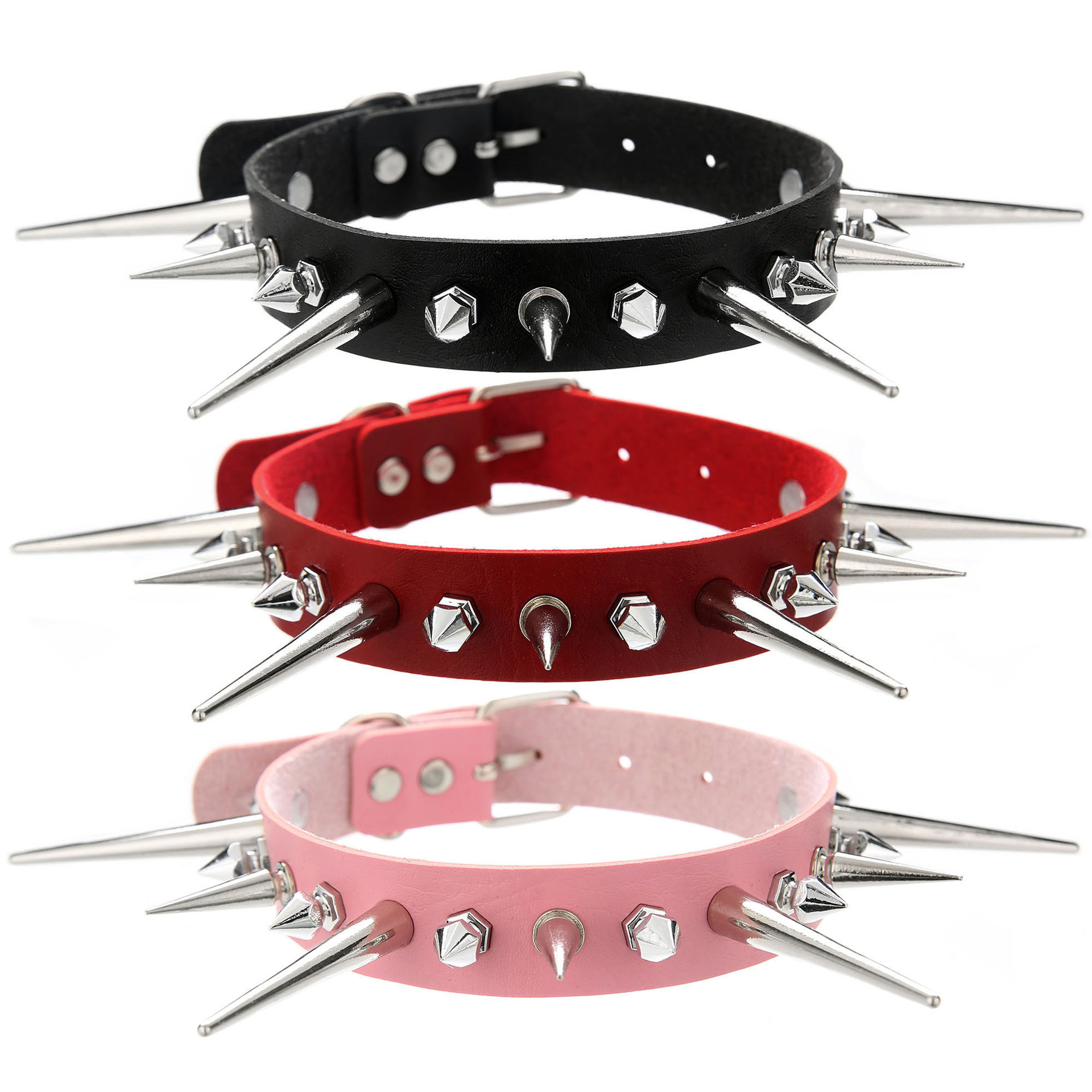 Goth Long Spike Choker Punk Ku – Goth Punk Spike Choker Bewertung und Preis