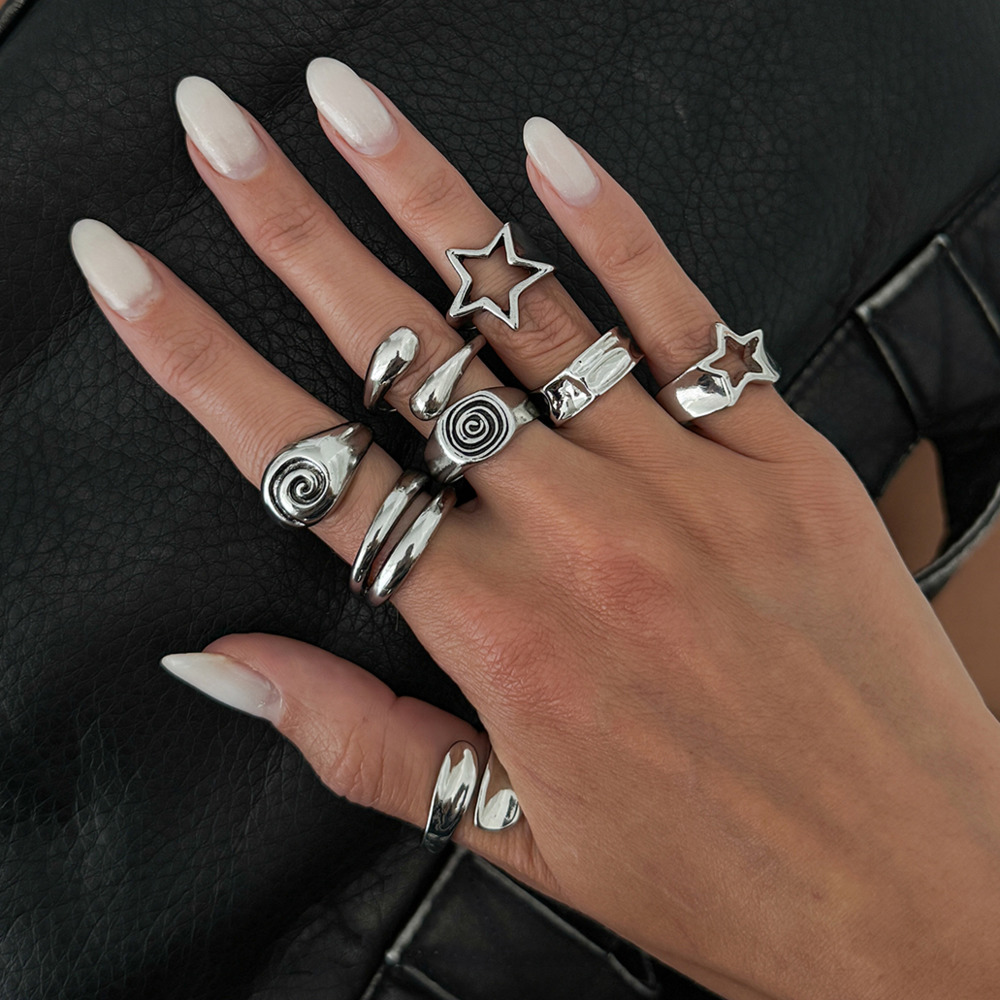 Ingemark 8-teiliges Set Gotisc – Vintage Punk Knuckle Rings Set Bewertung und Preis